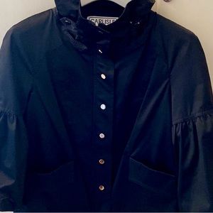 Carlisle black swing jacket, size US 6